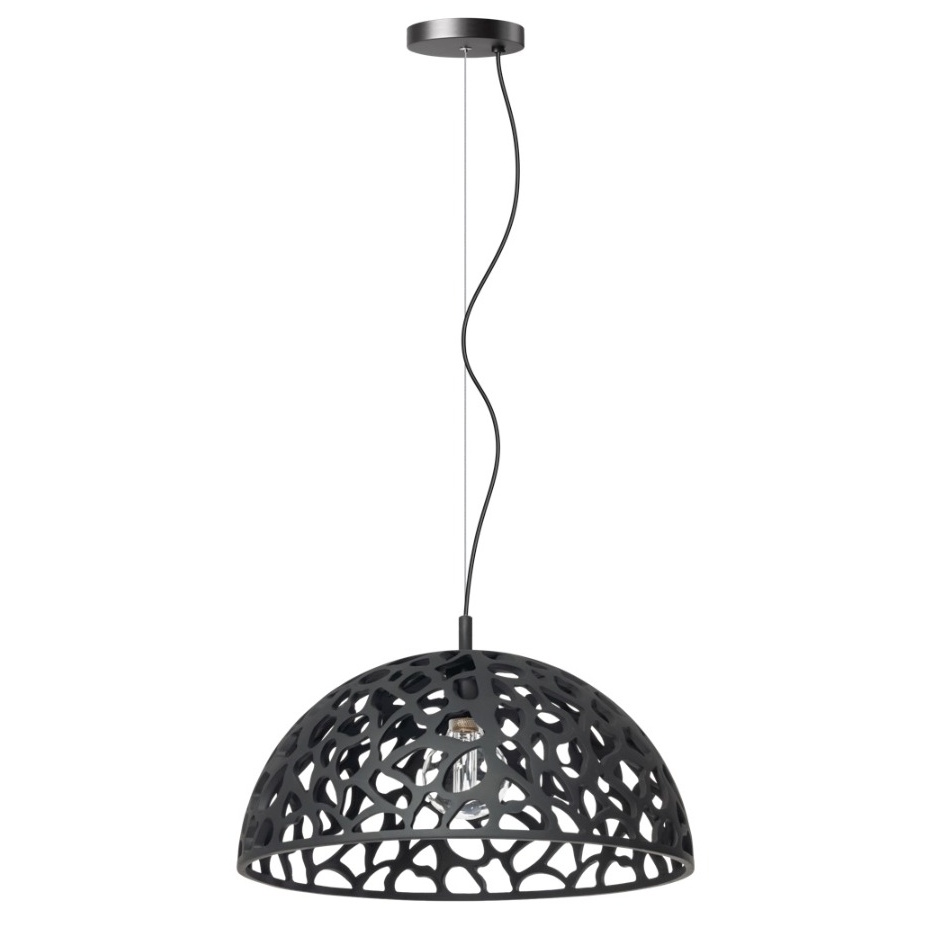 Hanglamp zwart The Open Ø50cm