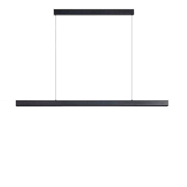 Hanglamp zwart Lyne balk 120cm