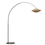 Vloerlamp bruin Meander H210cm + Milou