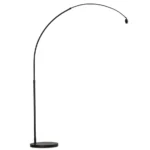 Vloerlamp zwart Meander H210cm