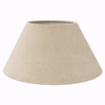 Lampenkap zand Lugano Royal velvet 8315
