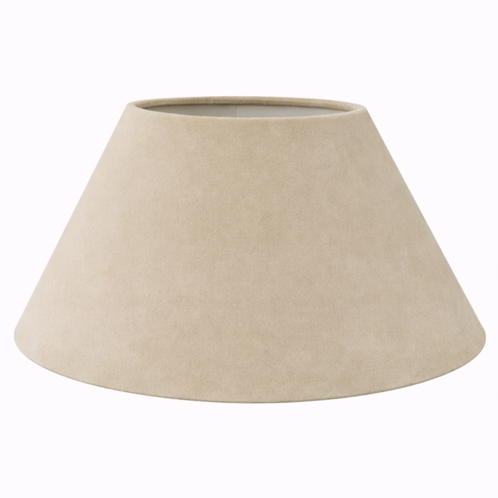 Lampenkap zand Lugano Royal velvet 8315