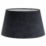 Lampenkap grijs halfhoog Royal velvet 7981