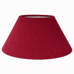 Lampenkap rood Lugano Royal velvet 3951
