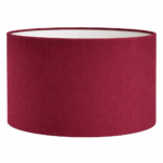 Lampenkap rood cilinder Royal velvet 3951