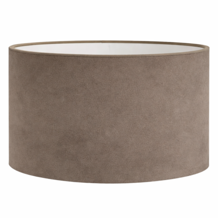 Lampenkap taupe cilinder Royal velvet 7352
