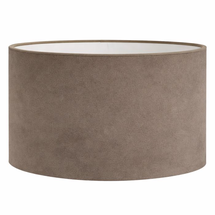 Lampenkap taupe cilinder Royal velvet 7352