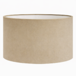 Lampenkap zand cilinder Royal velvet 8315
