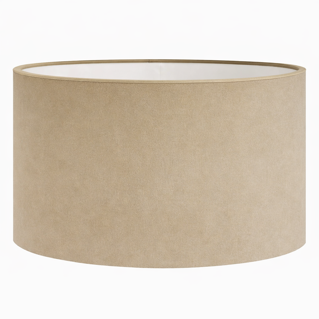 Lampenkap zand cilinder Royal velvet 8315