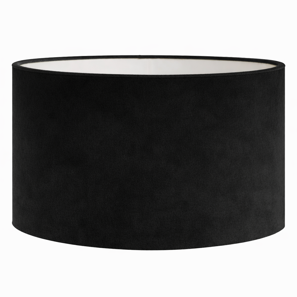 Lampenkap zwart cilinder Royal velvet 9999