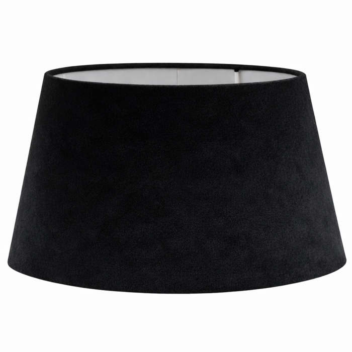 Lampenkap zwart halfhoog Royal velvet 9999