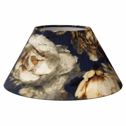 Lampenkap blauw bloemenprint lugano Antique rose 5030