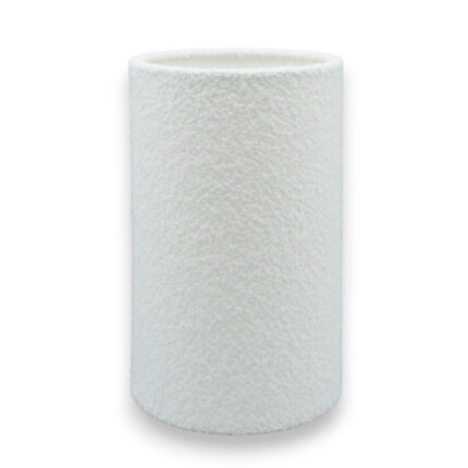 Lampenkap créme bouclé cilinder Himalaya