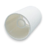 Lampenkap créme bouclé cilinder Himalaya 15x25 - Afbeelding 2