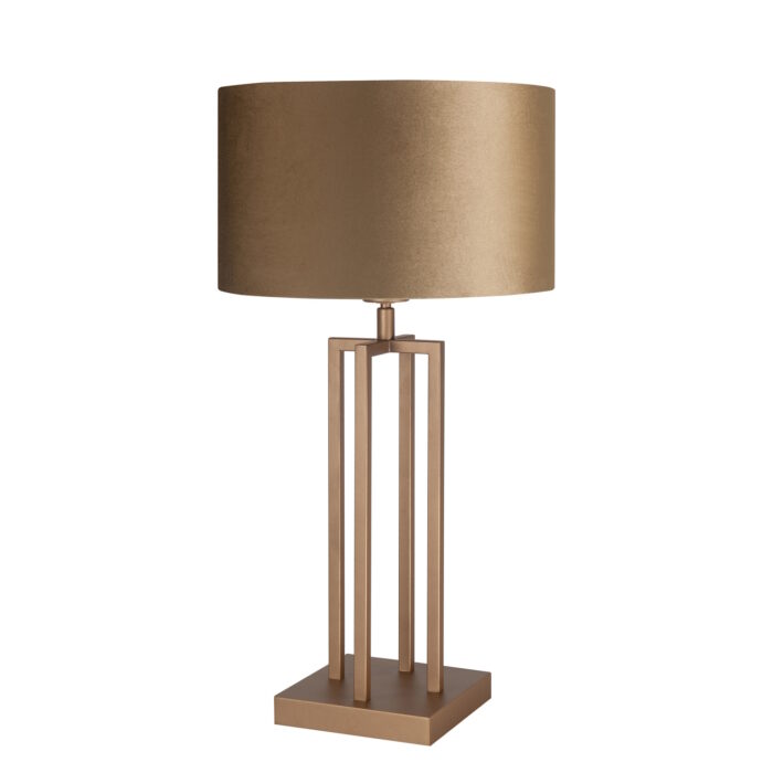 Tafellamp brons Modena H58cm