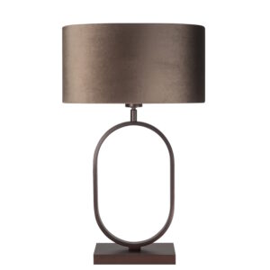 Tafellamp choco Verona H58cm