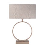 Tafellamp zand Siena H58cm