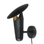 Wandlamp zwart The Britt 25cm